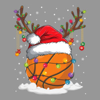 Christmas Basketball Reindeer Funny Santa Hat Xmas Kids Women's V-neck T-shirt | Artistshot