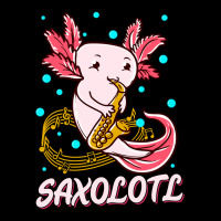 Saxolotl Sax Playing Axolotl Pun Walking Fish-ntnmd Pocket T-shirt | Artistshot