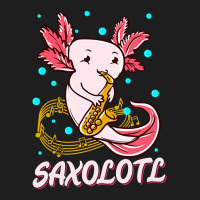 Saxolotl Sax Playing Axolotl Pun Walking Fish-ntnmd Classic T-shirt | Artistshot