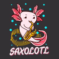 Saxolotl Sax Playing Axolotl Pun Walking Fish-ntnmd Vintage Hoodie And Short Set | Artistshot