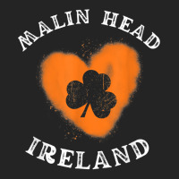 Malin Head Shamrock Gaelic Football And Hurling Vintage T Shirt 3/4 Sleeve Shirt | Artistshot