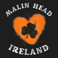 Malin Head Shamrock Gaelic Football And Hurling Vintage T Shirt Classic T-shirt | Artistshot