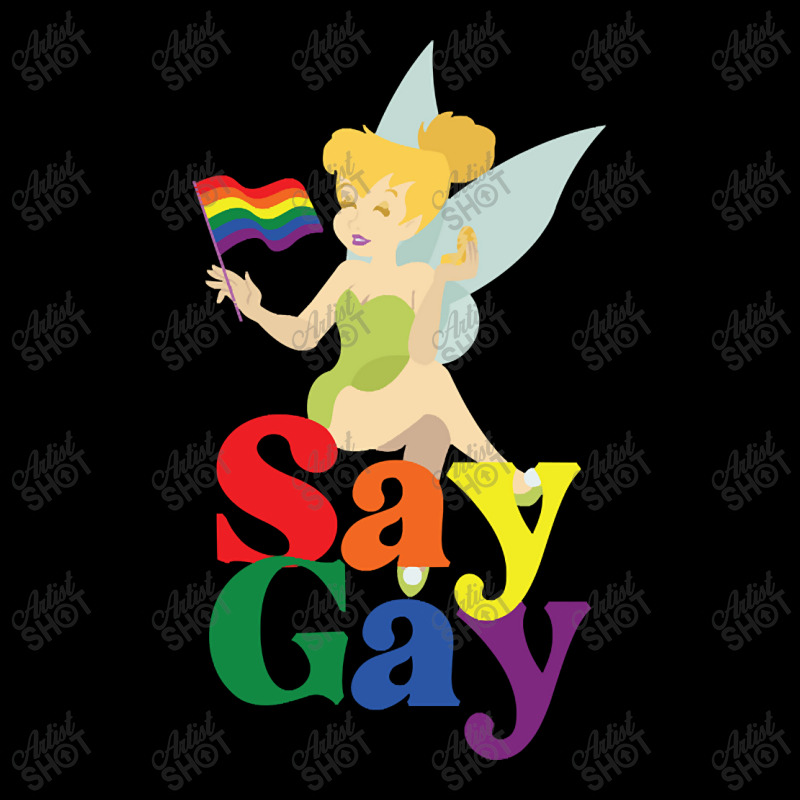 Say Gay (tinkerbell) Adjustable Cap by laurynvanhoose | Artistshot