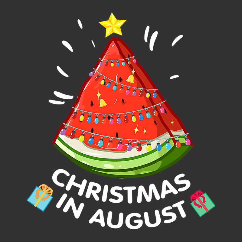 Christmas In August Watermelon Santa Summer Tree Vintage Short by ElizabethAtist | Artistshot