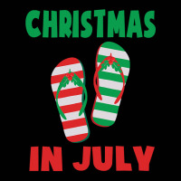 Christmas In July Flip Flop Xmas In July Decorations Party Toddler 3/4 Sleeve Tee | Artistshot