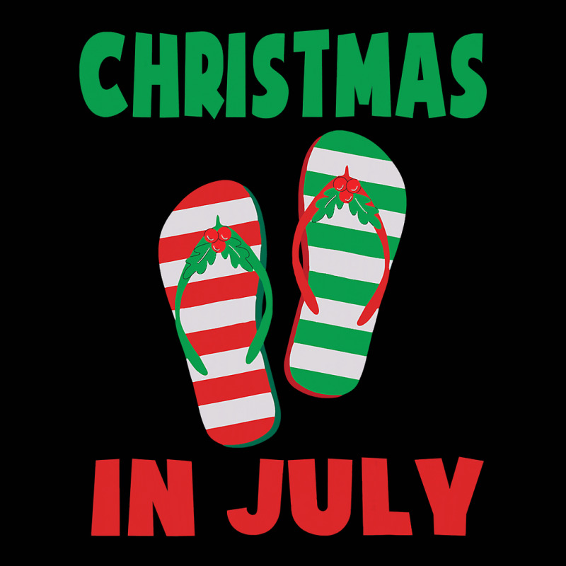 Christmas In July Flip Flop Xmas In July Decorations Party Toddler 3/4 Sleeve Tee | Artistshot