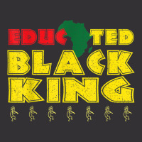 Mens Educated Black King Black History Month Black Lives Matter Vintage Hoodie | Artistshot