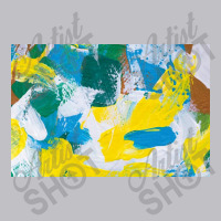 Yellow Paint Textured Pocket T-shirt | Artistshot