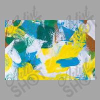 Yellow Paint Textured Men's Polo Shirt | Artistshot