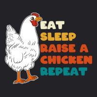 Eat Sleep Raise A Chicken Repeat Chicken Youth Tee | Artistshot