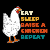 Eat Sleep Raise A Chicken Repeat Chicken Long Sleeve Baby Bodysuit | Artistshot