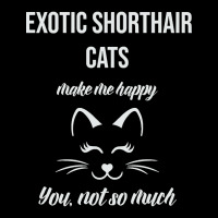 Exotic Shorthair Make Me Happy You Not So Much Adjustable Cap | Artistshot