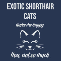 Exotic Shorthair Make Me Happy You Not So Much Ladies Denim Jacket | Artistshot