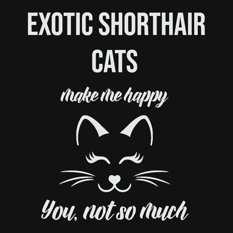 Exotic Shorthair Make Me Happy You Not So Much Scorecard Crop Tee by Pannell Quintero | Artistshot