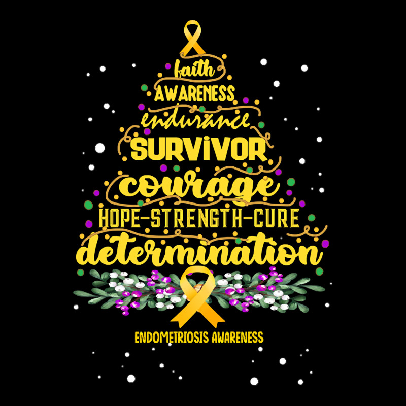 Endometriosis Awareness Awareness - Christmas Tree Hope Cure (2) Adjustable Cap by lykhongduong9enev3 | Artistshot