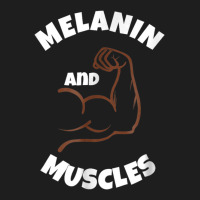 Melanin For Men  Muscles Black Proud Power Pride King Classic T-shirt | Artistshot