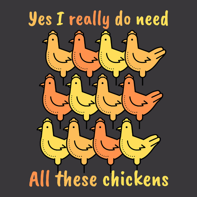 Yes I Really Do Need All These Chickens-s3lkm Ladies Curvy T-Shirt by Sierra Dennis | Artistshot