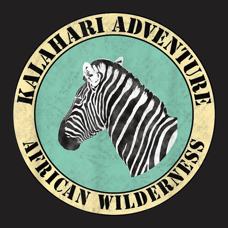 Kalahari Adventure - Classical Retro Africa Fan T-Shirt by LUCYICHARDS | Artistshot