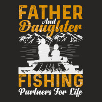 Father And Daughter Fishing Partners For Life Fishing Ladies Fitted T-shirt | Artistshot