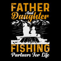 Father And Daughter Fishing Partners For Life Fishing Cropped Sweater | Artistshot