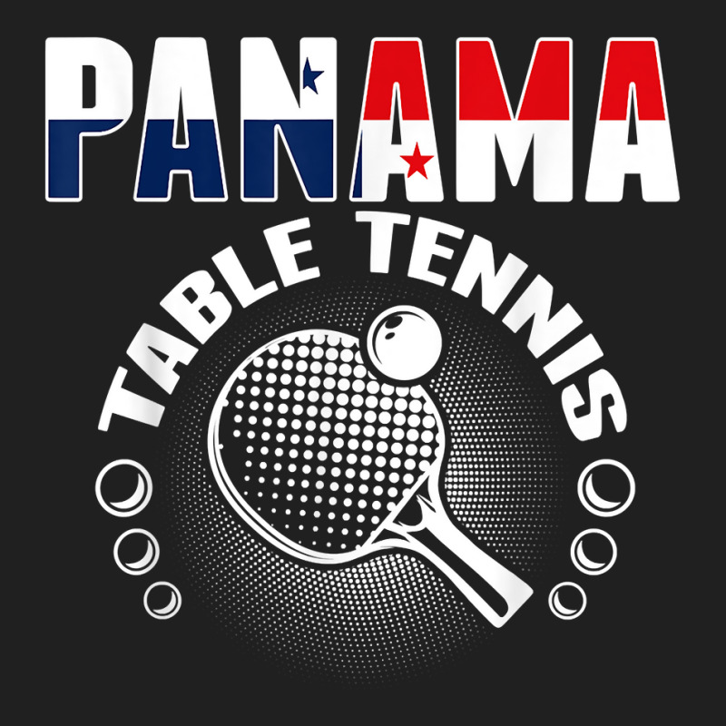 Panama Table Tennis Lovers Support Panamanian Ping Pong Team T Shirt Ladies Polo Shirt by rennambka | Artistshot