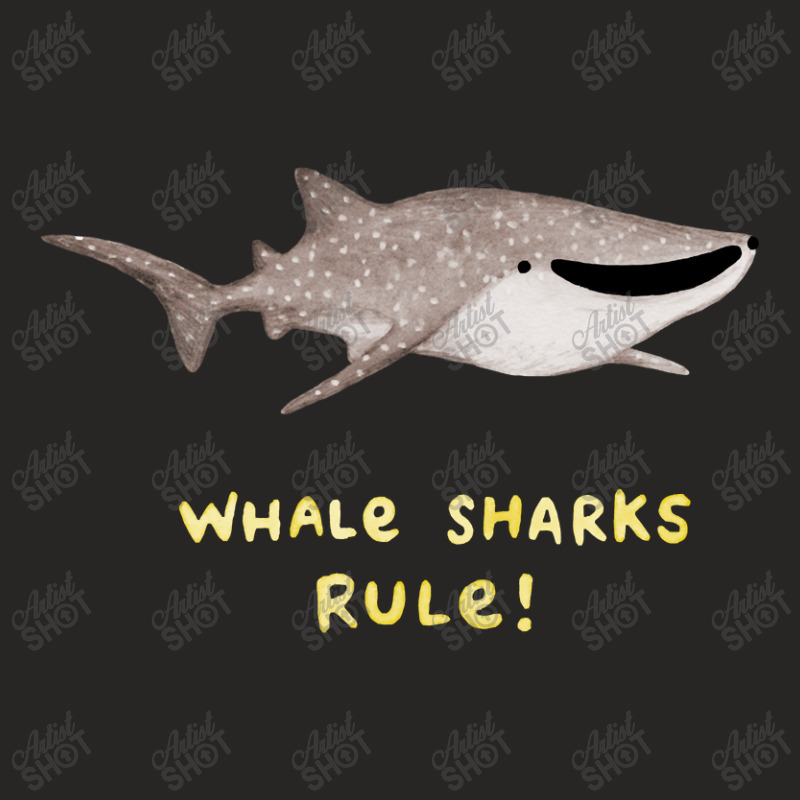 Whale Sharks Rule! Ladies Fitted T-Shirt by Min05 | Artistshot