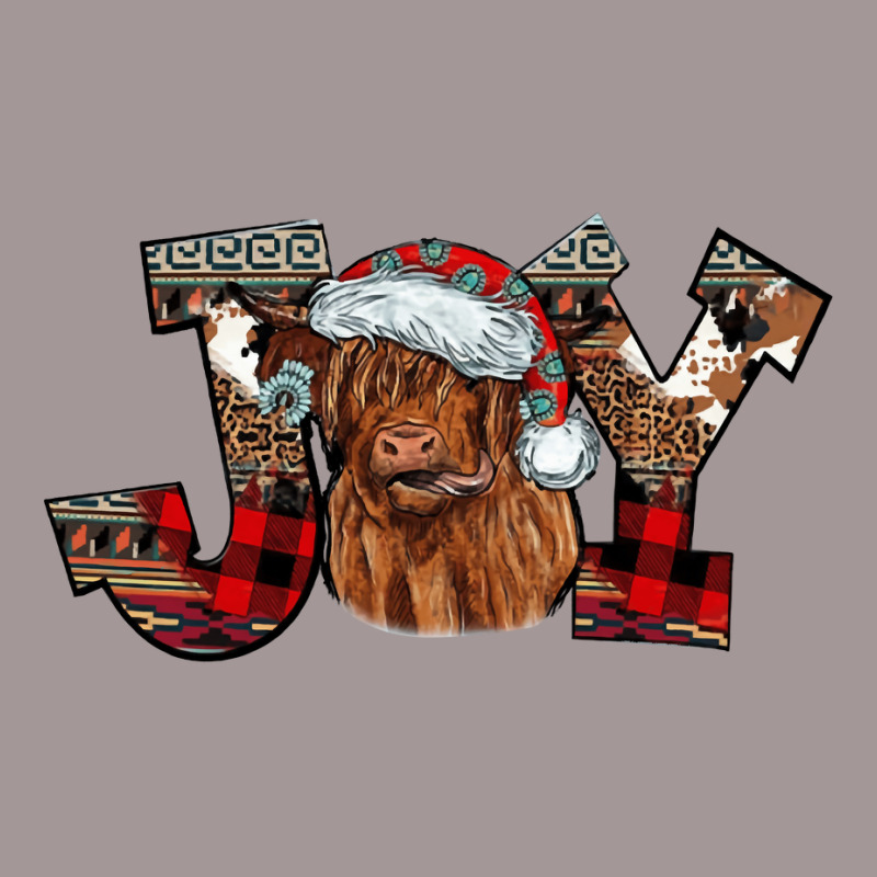 Highland Cow Christmas Joy Be Merry And Bright Western Cow Pullover Ho Vintage Short | Artistshot