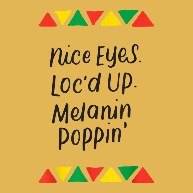 Nice Eyes Loc'd Up Melanin Poppin Dreadlocks Gifts For Women _001 Vintage Hoodie And Short Set | Artistshot