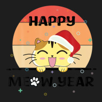 Happy New Year 2023 With Funny Cat Classic T-shirt | Artistshot