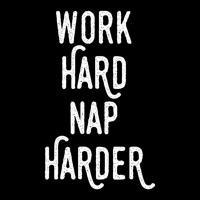 Work Hard Nap Harder Motivational Quote Pocket T-shirt | Artistshot