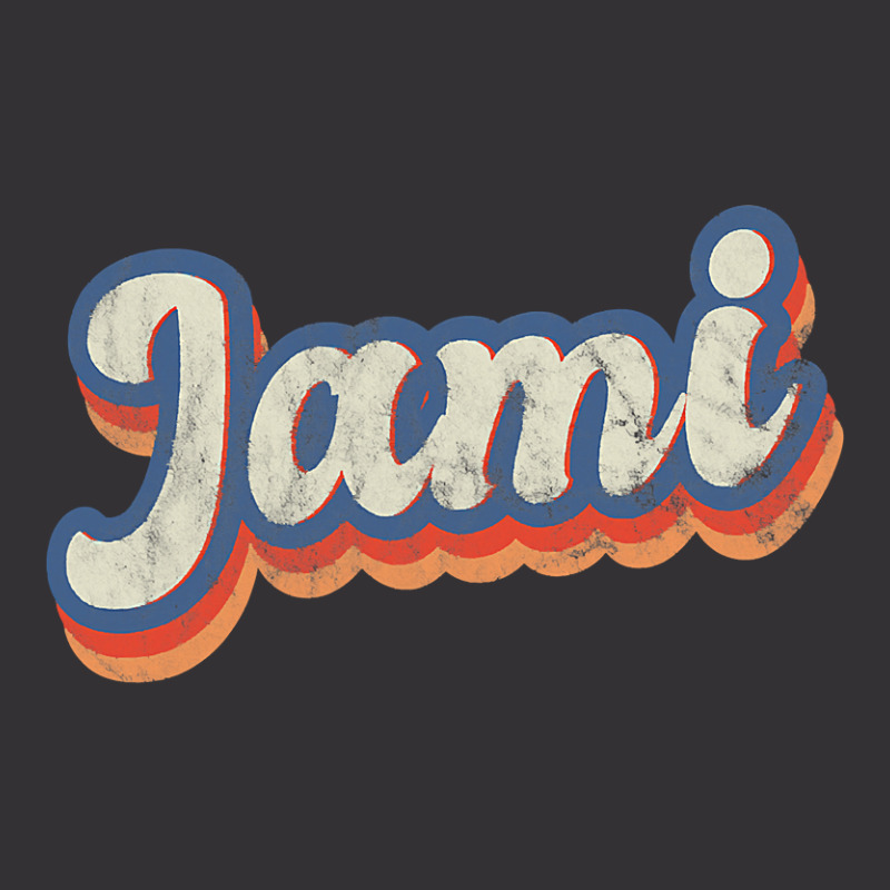 Jami Personalized Name  Custom Lettering 70 S Vintage Hoodie | Artistshot