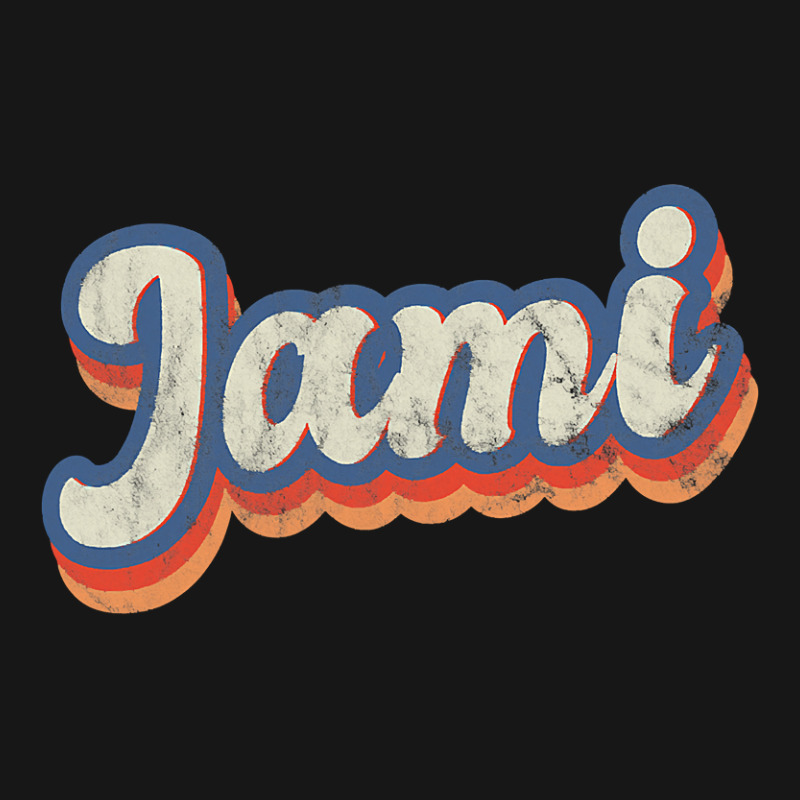 Jami Personalized Name  Custom Lettering 70 S Medium-length Apron | Artistshot