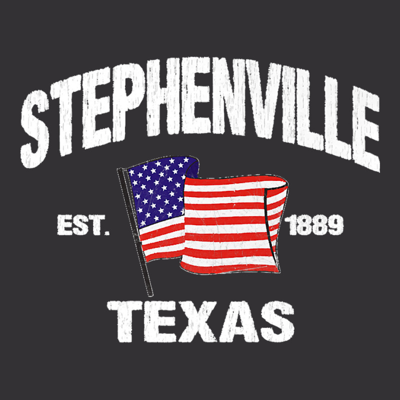 Stephenville Texas Tx Usa Stars & Stripes Vintage Style Premium Vintage Hoodie by JilmarM.Perez | Artistshot