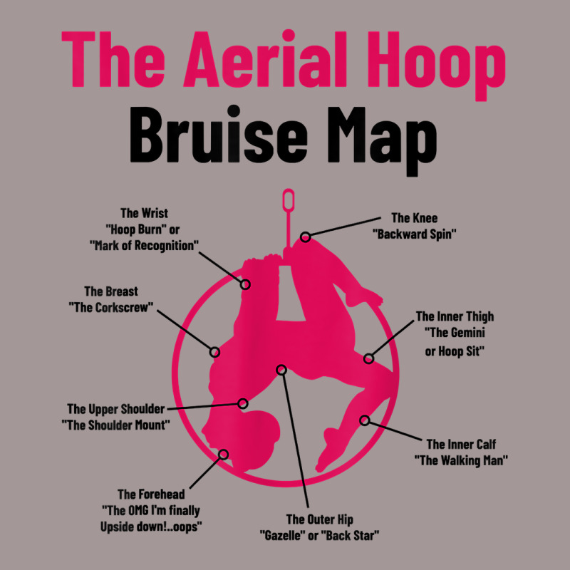 The Aerial Hoop Bruise Map Acrobatics Gymnastics Sports T Shirt Vintage Short by deemerx8lmshare | Artistshot