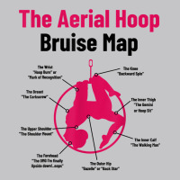 The Aerial Hoop Bruise Map Acrobatics Gymnastics Sports T Shirt Baby Bodysuit | Artistshot