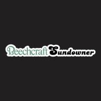 Beechcraft Sundowner Aircraft Aviation T-shirt | Artistshot