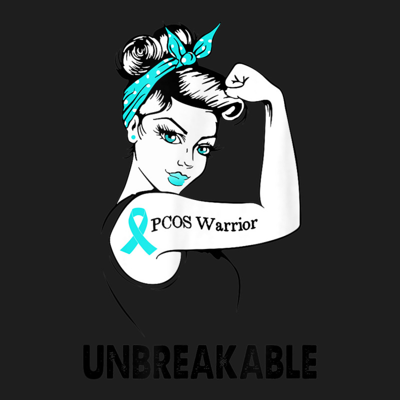 Pcos Warrior Unbreakable Gift Pcos Awareness Classic T-shirt | Artistshot