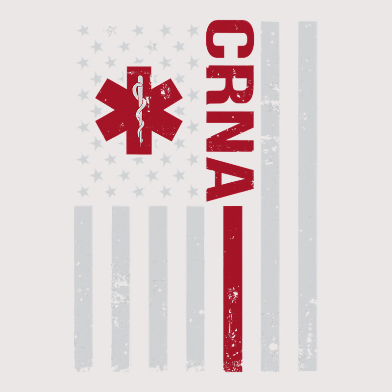 Crna Certified Registered Nurse Anesthetist Usa Flag Pocket T-shirt | Artistshot