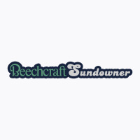 Beechcraft Sundowner Aircraft Aviation T-shirt | Artistshot