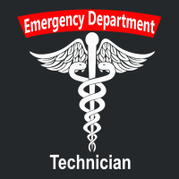 Emergency Department Technician Ed Tech Medical Caduceus Er T Shirt Crewneck Sweatshirt | Artistshot