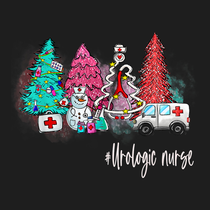 Urologic Nurse Christmas Tree Nurse Life Christmas Pajamas T Shirt Classic T-shirt by maryannmjra8 | Artistshot