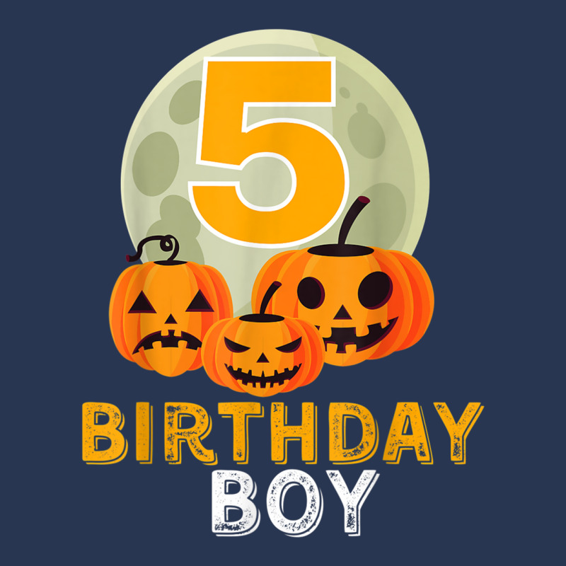 Happy 5th Birthday Boy Halloween Men Denim Jacket | Artistshot