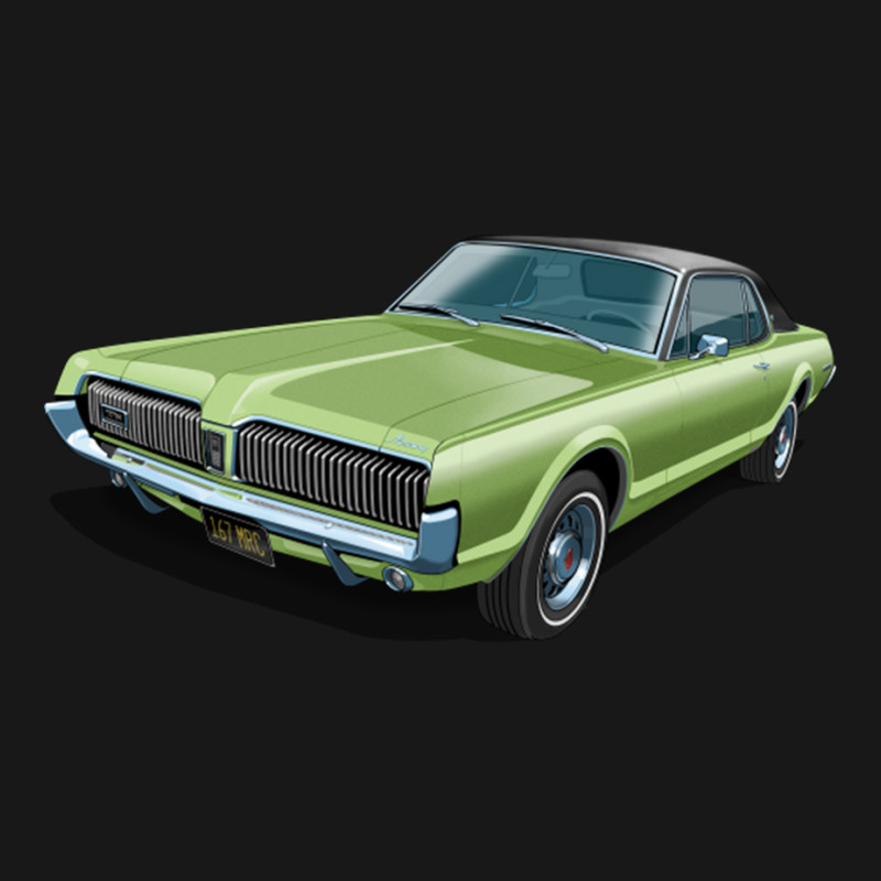 1967 Mercury Cougar In Lime Frost Five Flannel Shirt by StefanyIveson | Artistshot