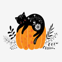 Cute Hand Drawn Halloween Black Cat Classic Graphic Youth T-shirt | Artistshot