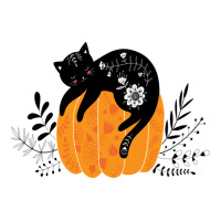 Cute Hand Drawn Halloween Black Cat Classic Baby Tee | Artistshot