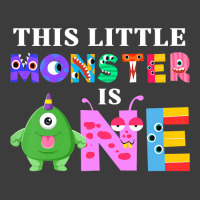 Kids This Little Monster Is One 1st Birthday Party Family Monster Men's Polo Shirt | Artistshot