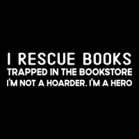 I Rescue Books Trapped In The Bookstore I'm Not A Hoarder Youth Zipper Hoodie | Artistshot