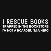 I Rescue Books Trapped In The Bookstore I'm Not A Hoarder Baby Beanies | Artistshot