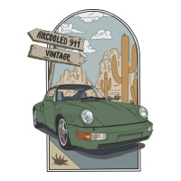 Olive Green 911 Vintage Sticker | Artistshot