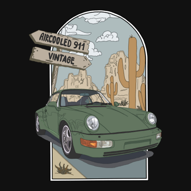 Olive Green 911 Vintage Oval Patch | Artistshot